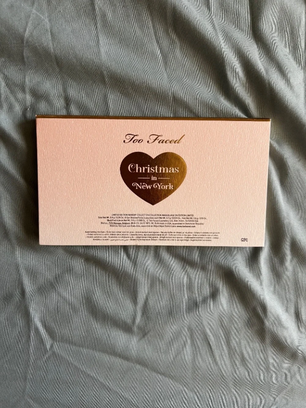 New! Toofaced Christmas In New York Palette Eyeshadow Palette
